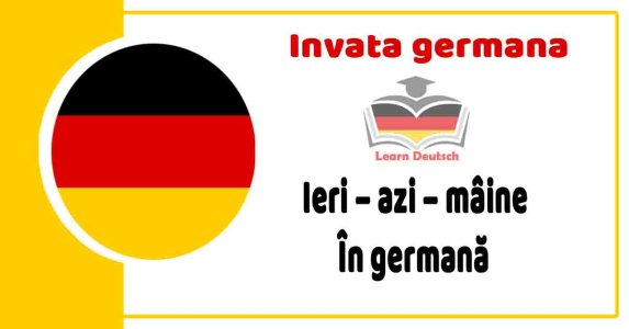 Limba engleză, germană şi română